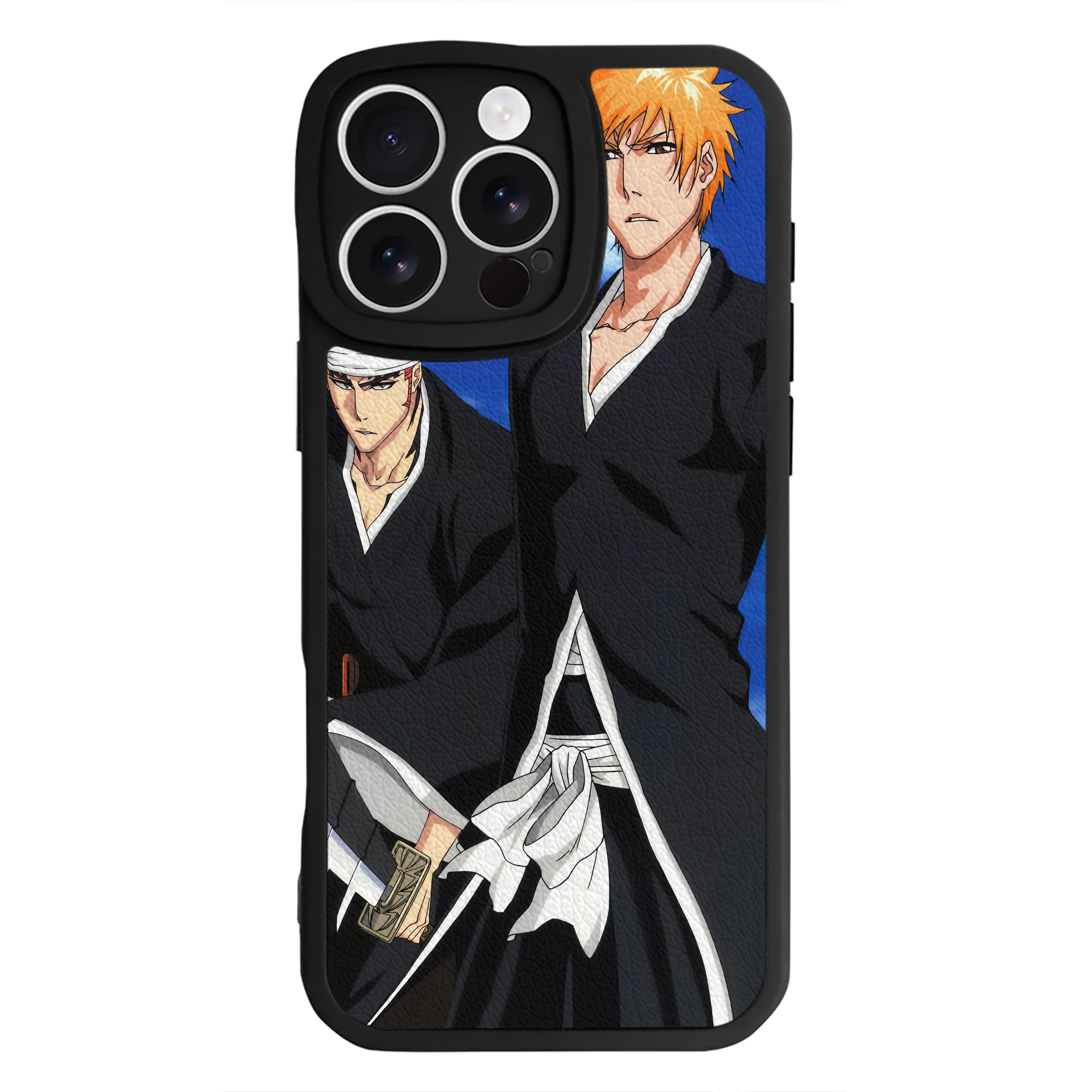 （画像用） ブリーチ BLEACH 【iPhone 16シリーズ対応】シリコンスマホケース（レザー調） 材質：シリコン